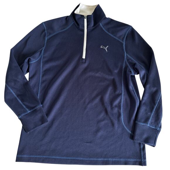 PUMA Golf Kids 1/4 Zip sweater - Picture 1 of 6